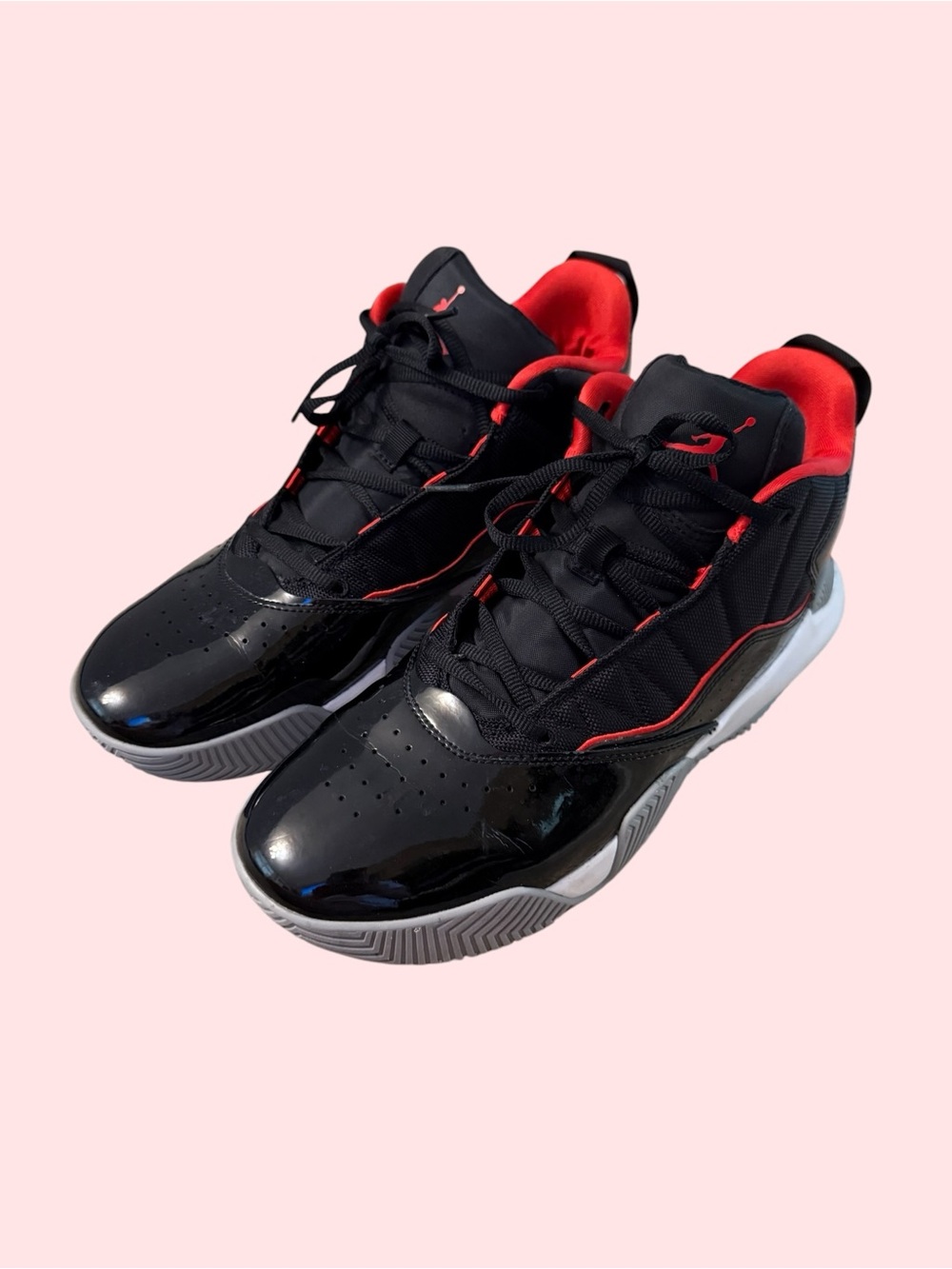 Jordan Stay Loyal 2021 Sneaker Black/Chile Red Men’s Size 10.5